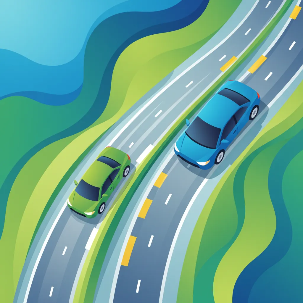 Illustration for the theory topic Motorway Entry