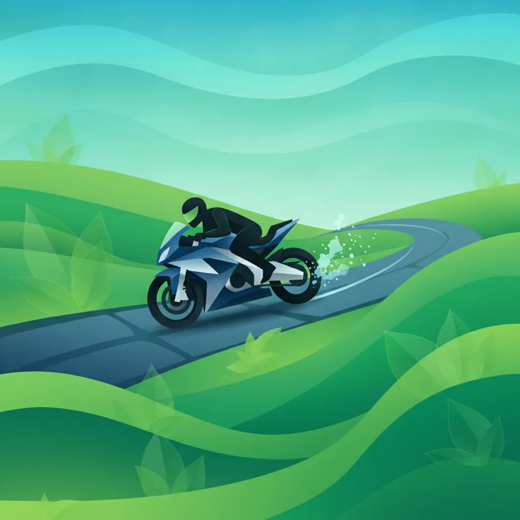 Motosiklet Frenleme, Viraj Alma, Yol Tutuş ve Kontrolü bölümü görseli