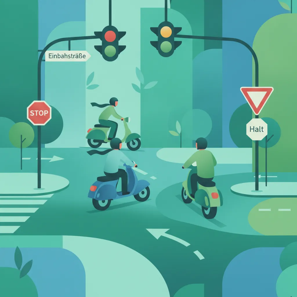 German Road Signs, Signals, Markings, and Priority Rules unit image