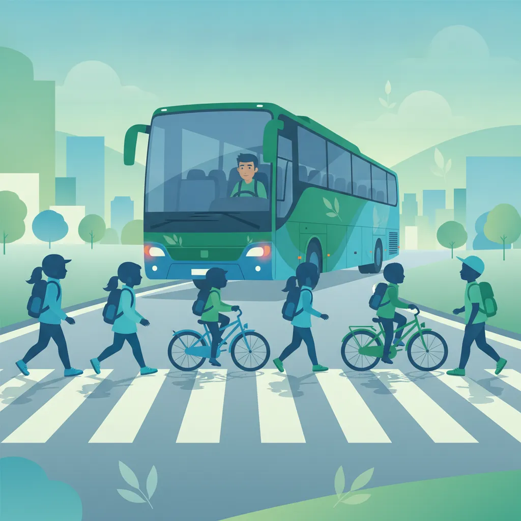 Grafika modułu Niechronieni uczestnicy ruchu drogowego, transport szkolny i obszary o podwyższonym ryzyku zatrzymania