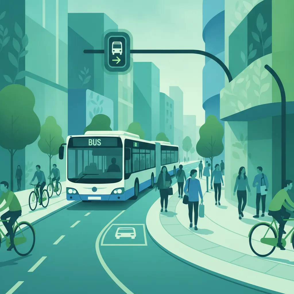 City Traffic, Bus Lanes, Cycle Traffic and Public Transport Priority unit image