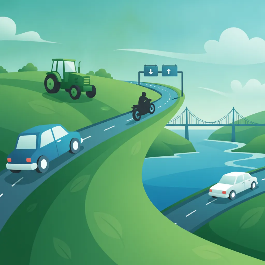 Overtaking, Motorways, Bridges, Coastal Roads and Rural Traffic unit image