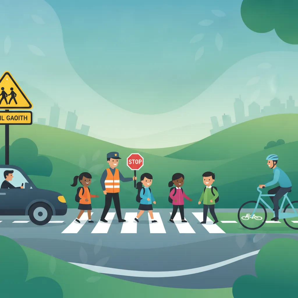 Vulnerable Road Users, Pedestrians, Cyclists and School Areas unit image