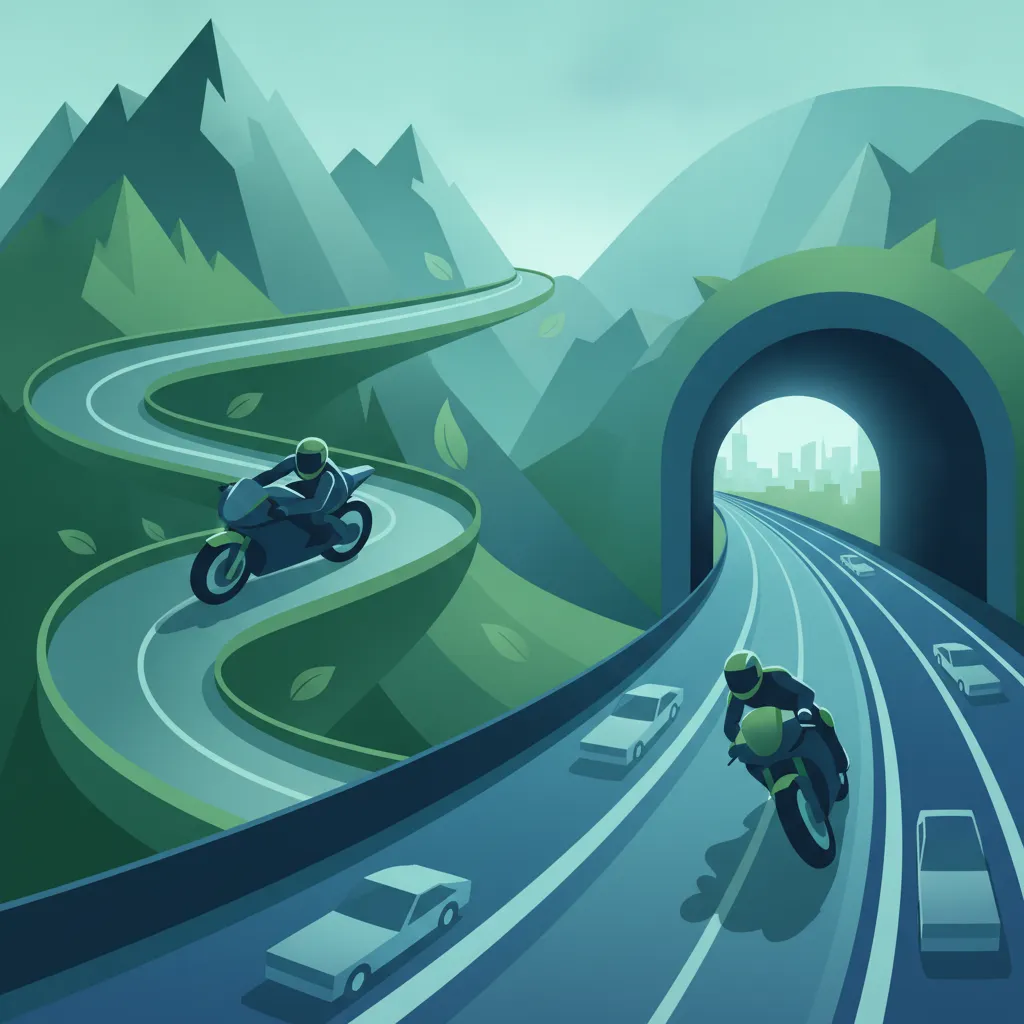 Rural Roads, Mountain Roads, Motorways, Tunnels and Complex Traffic unit image