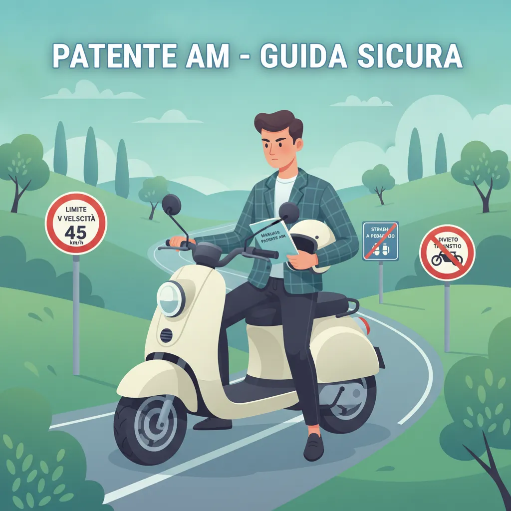 Immagine per l'unità didattica Patente AM, Tipi di Veicoli e Responsabilità del Nuovo Conducente