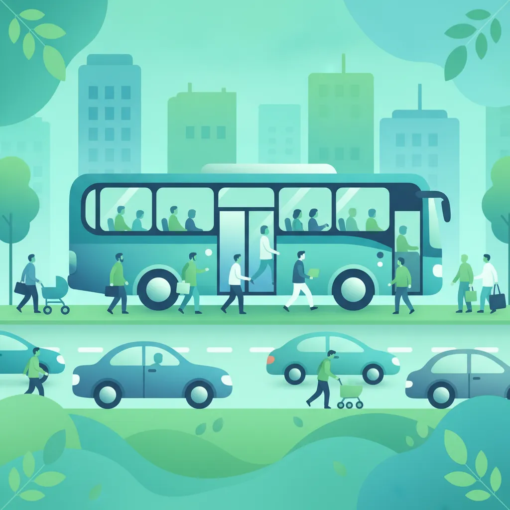 Boarding, Alighting, Bus Stops, Terminals and Urban Traffic unit image