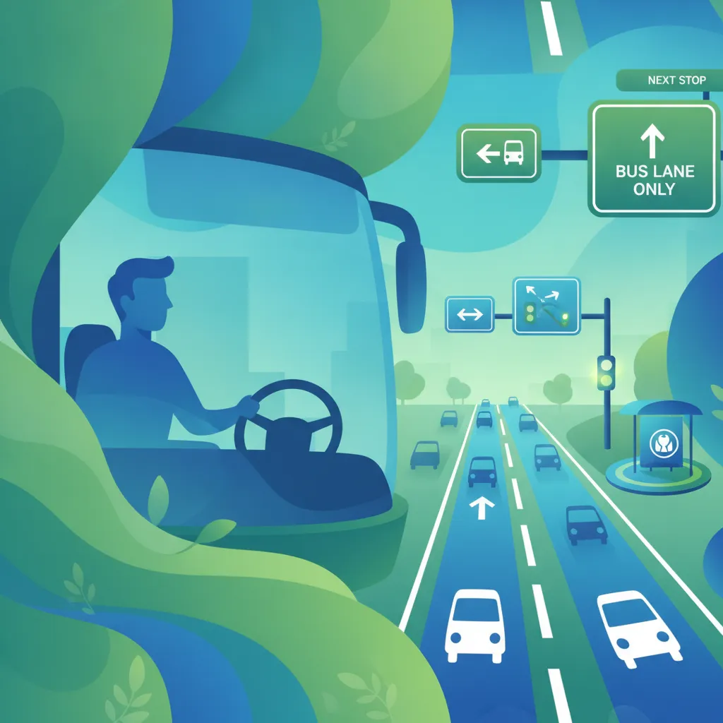 Signs, Bus Rules, Restrictions, Stops and Route Awareness unit image