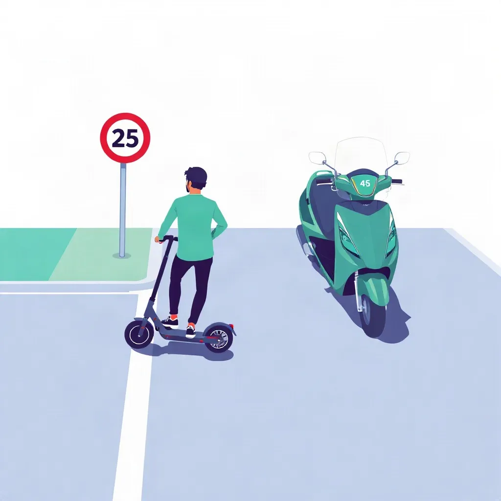 Obraz artykułu Limity prędkości i przepisy dla VMP oraz motorowerów w Hiszpanii