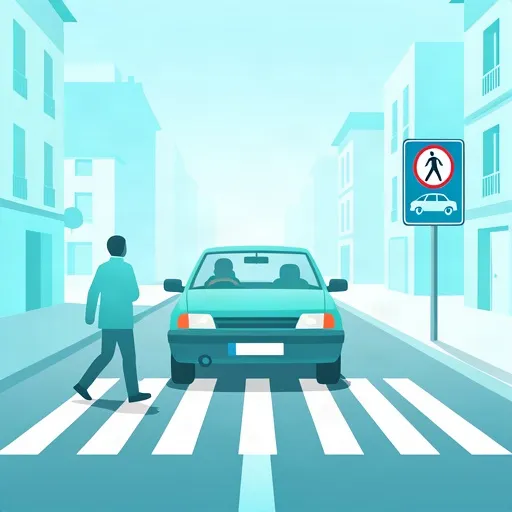 Priority Rules and Pedestrian Safety in French Urban Zones