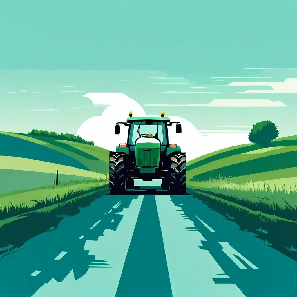Navigating Rural Roads in France: Handling Tractors, Animals, and Limited Visibility