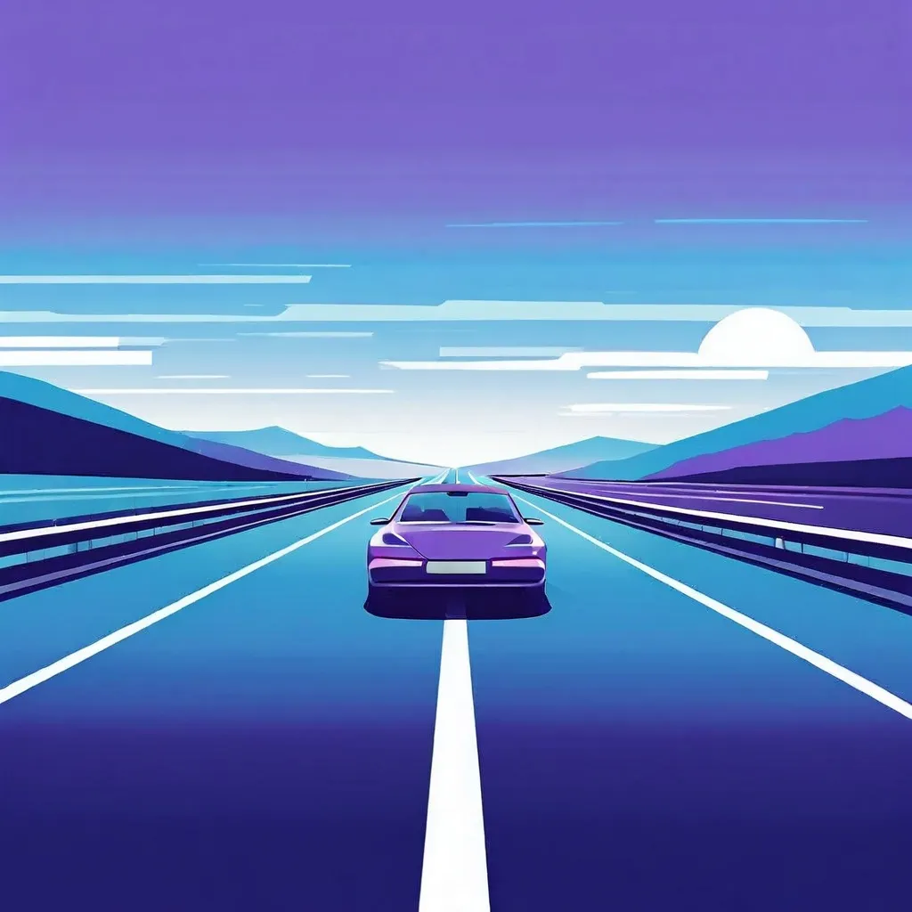 L'encombrement de la voie du milieu et la sécurité sur autoroute en Grande-Bretagne