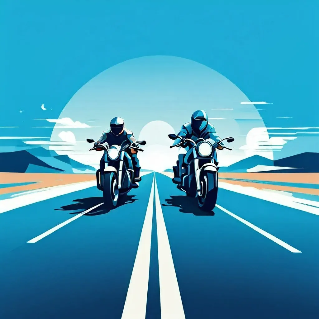 Bezpieczne wyprzedzanie z prędkością: ocena motocyklisty i percepcja zagrożeń