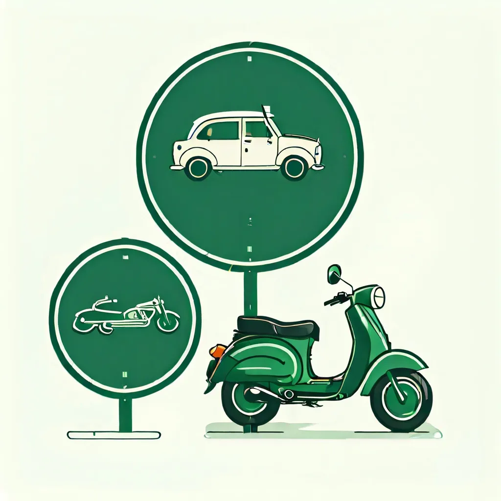 Sweden: Moped vs. Car Traffic Sign Differences for AM and B Licenses