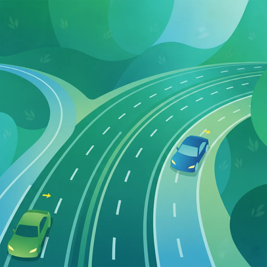 Autobahn und Schnellstraße: Einfahren, Ausfahrten und Geschwindigkeitswahl Fahrtheoriestunde