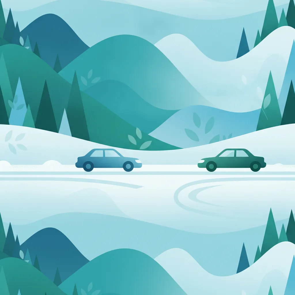 Schnee-, Eis- und Winterfahrradsicherheitsmaßnahmen Fahrtheoriestunde