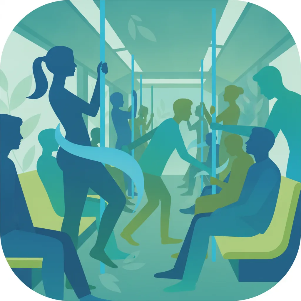 Rules and Best Practices for Standing Passengers driving theory lesson