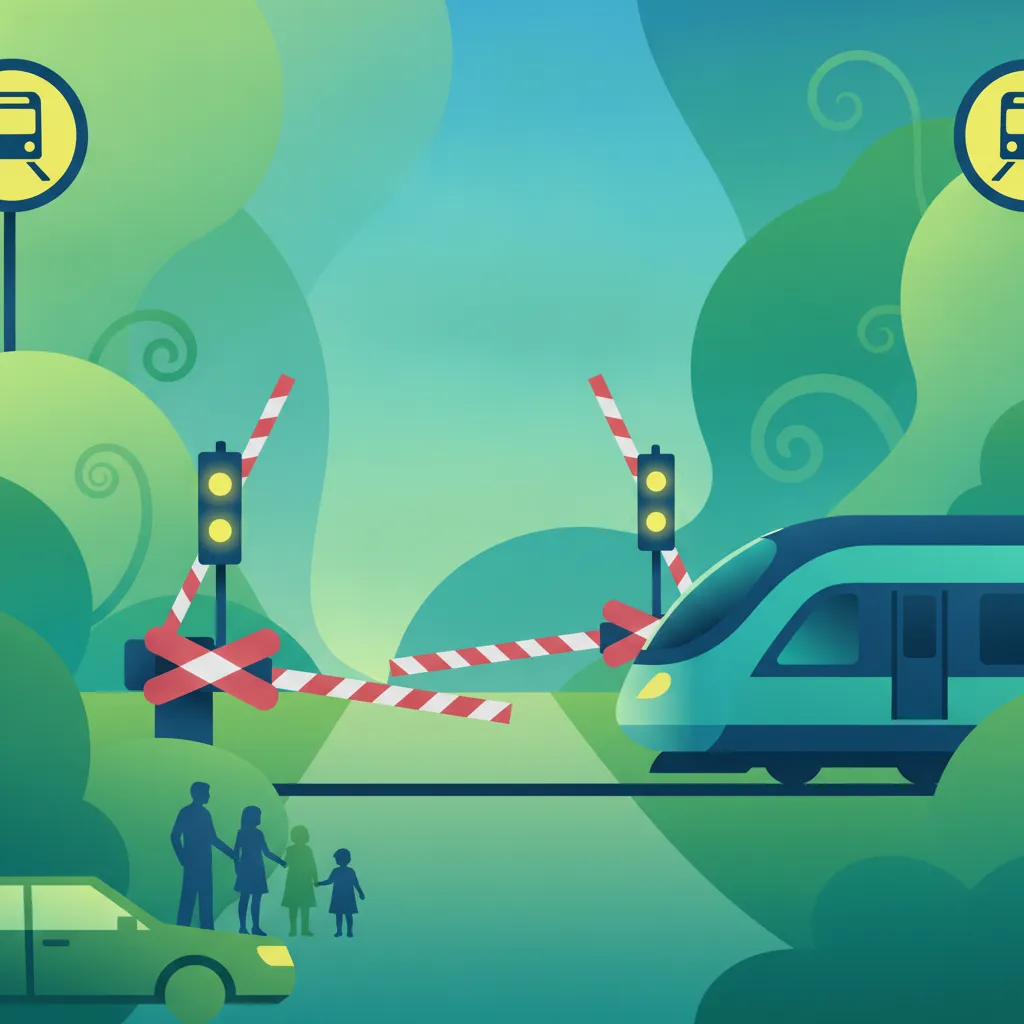 Bahnübergänge und Wegübergänge Fahrtheoriestunde