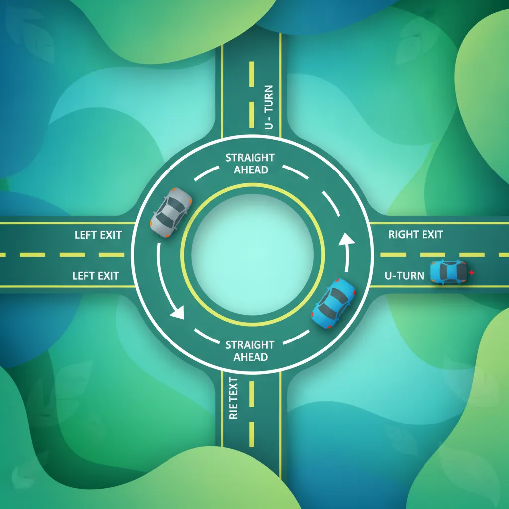 Navigating Roundabouts Safely lesson image
