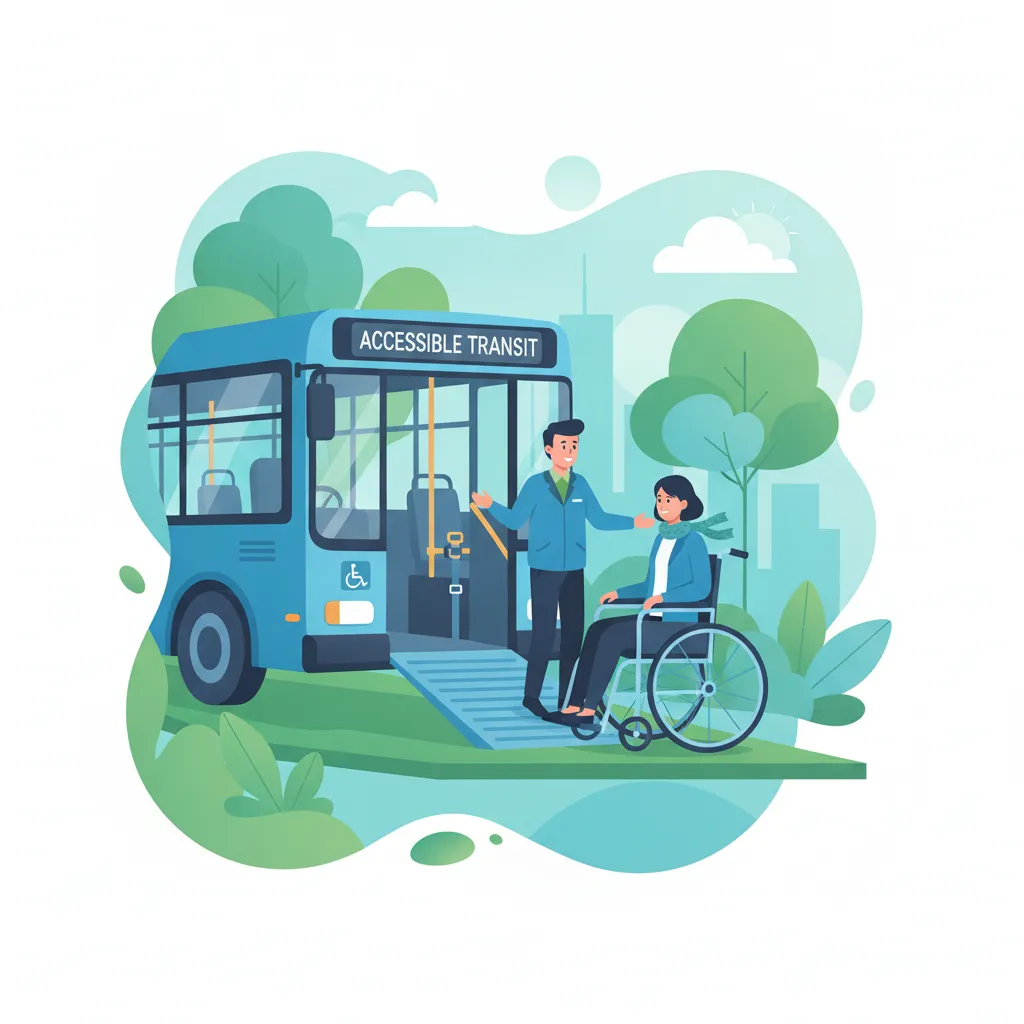 Cours de théorie du permis Accessibilité pour les passagers à mobilité réduite