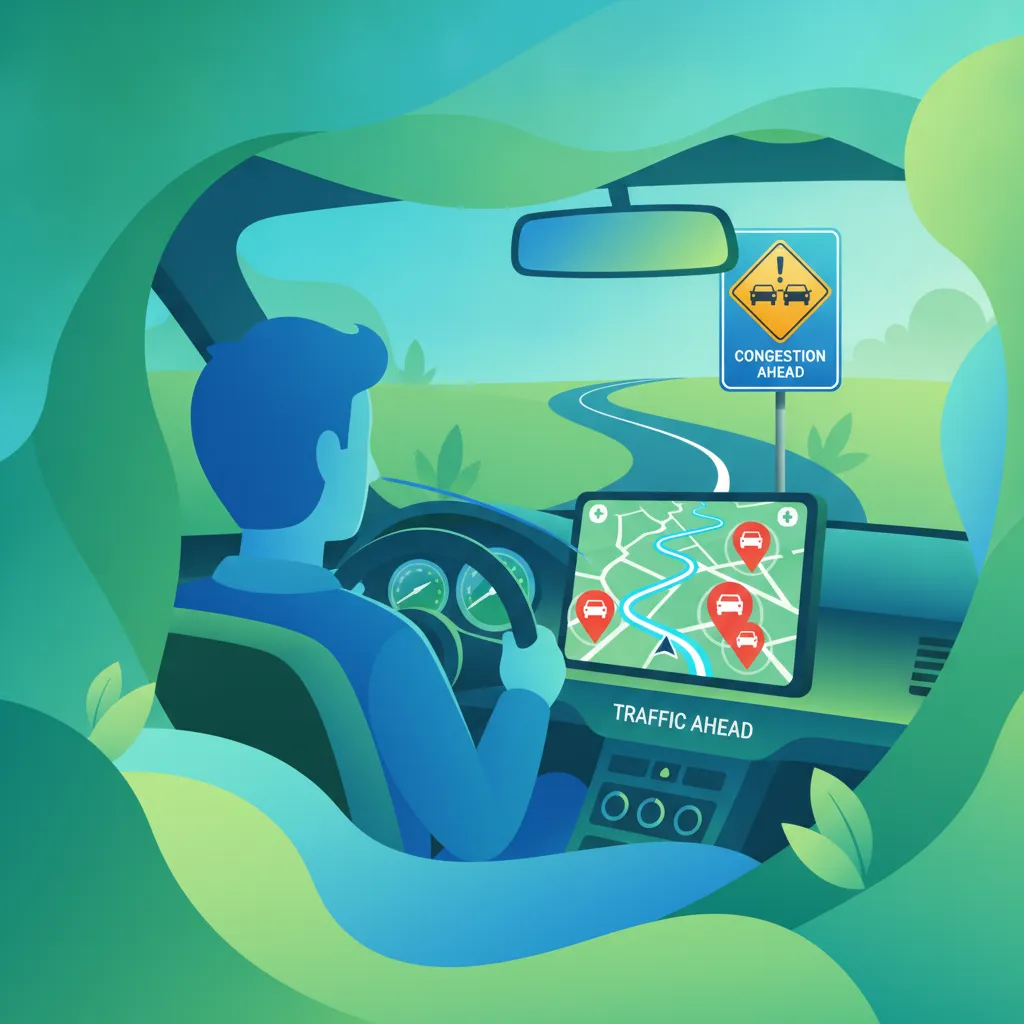 Image de la leçon Utilisation des aides à la navigation et des mises à jour en temps réel