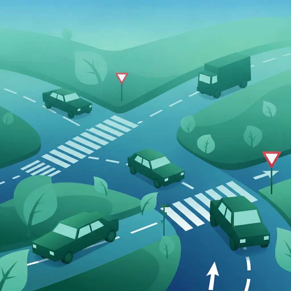 Approaching and Navigating Junctions Safely lesson image