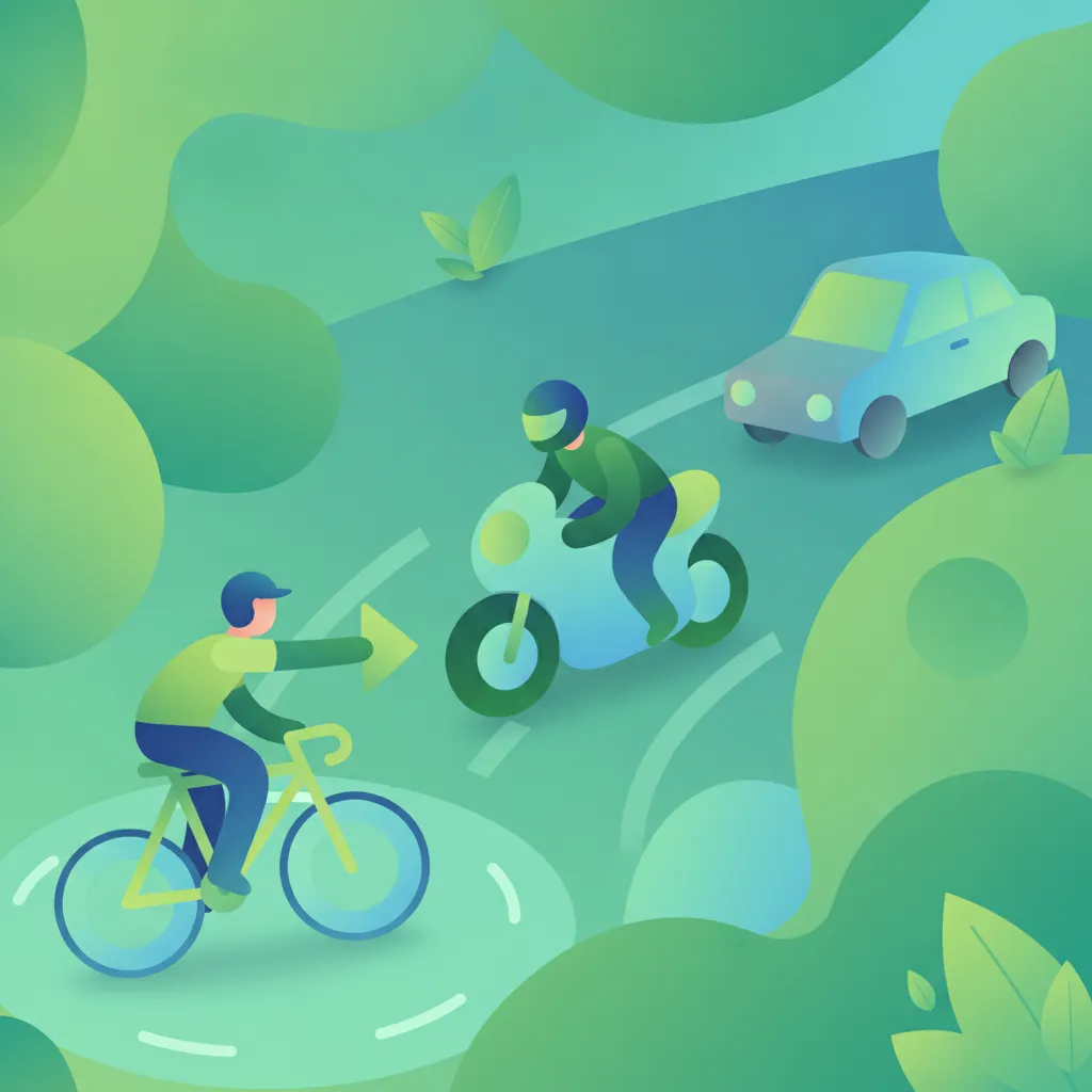 Priority at Junctions and Roundabouts for Two‑wheelers lesson image