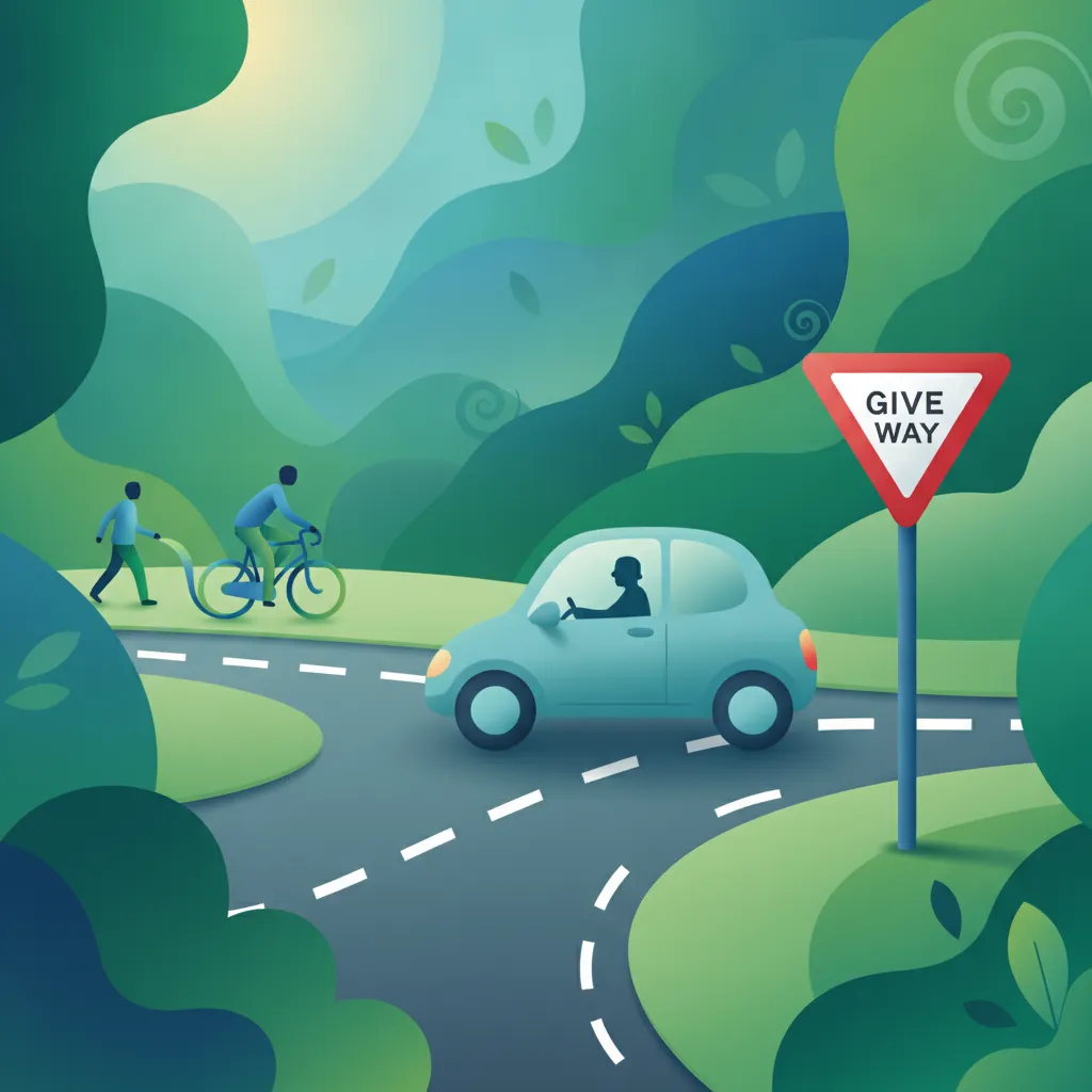 Priority Rules at Intersections and Crossings lesson image