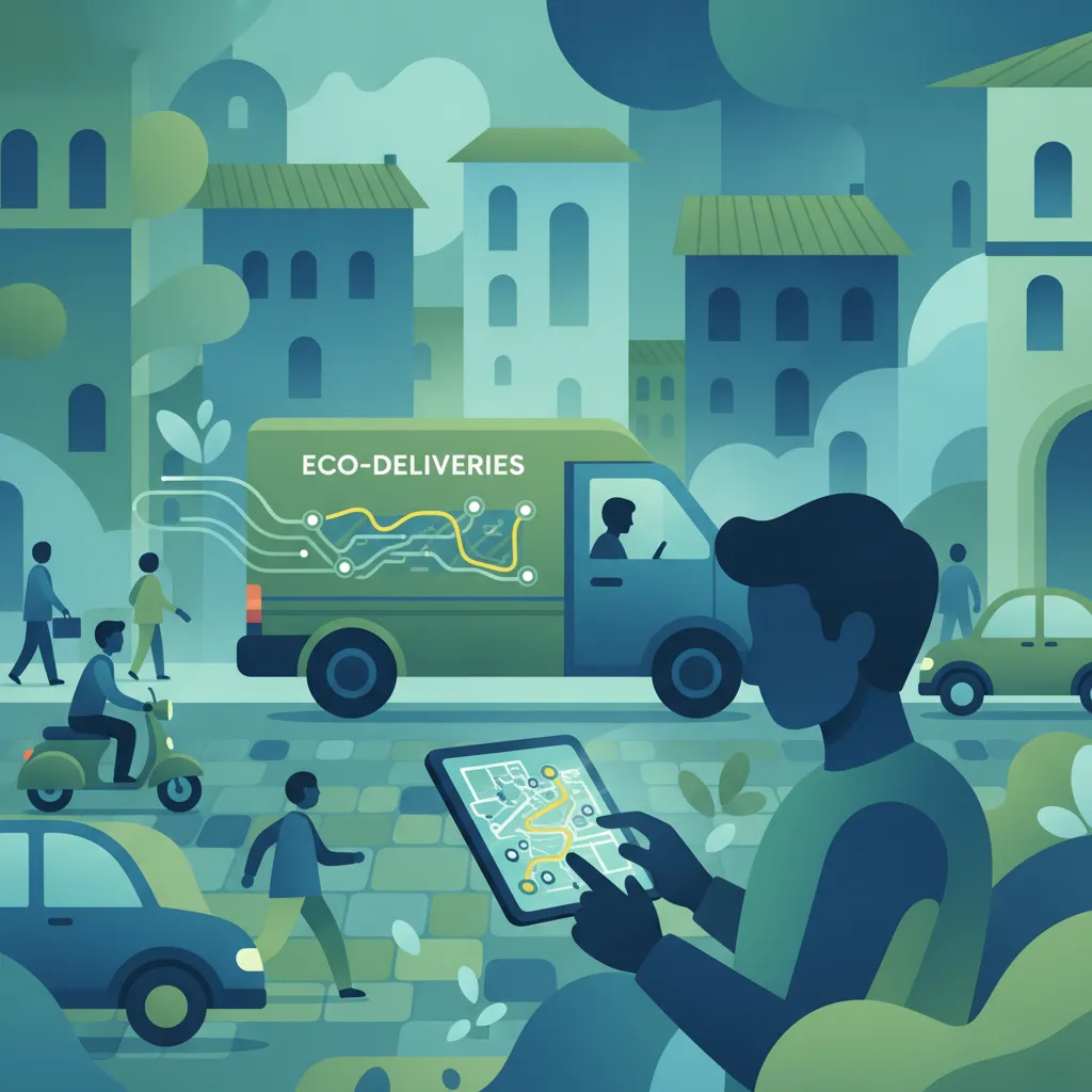 Planning for Urban Delivery Routes driving theory lesson