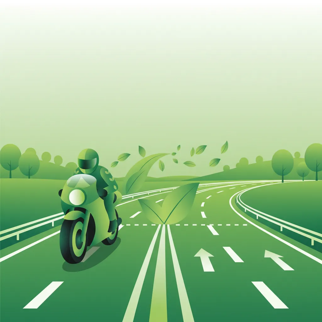 Road Markings and Lane Discipline for Motorcyclists lesson image