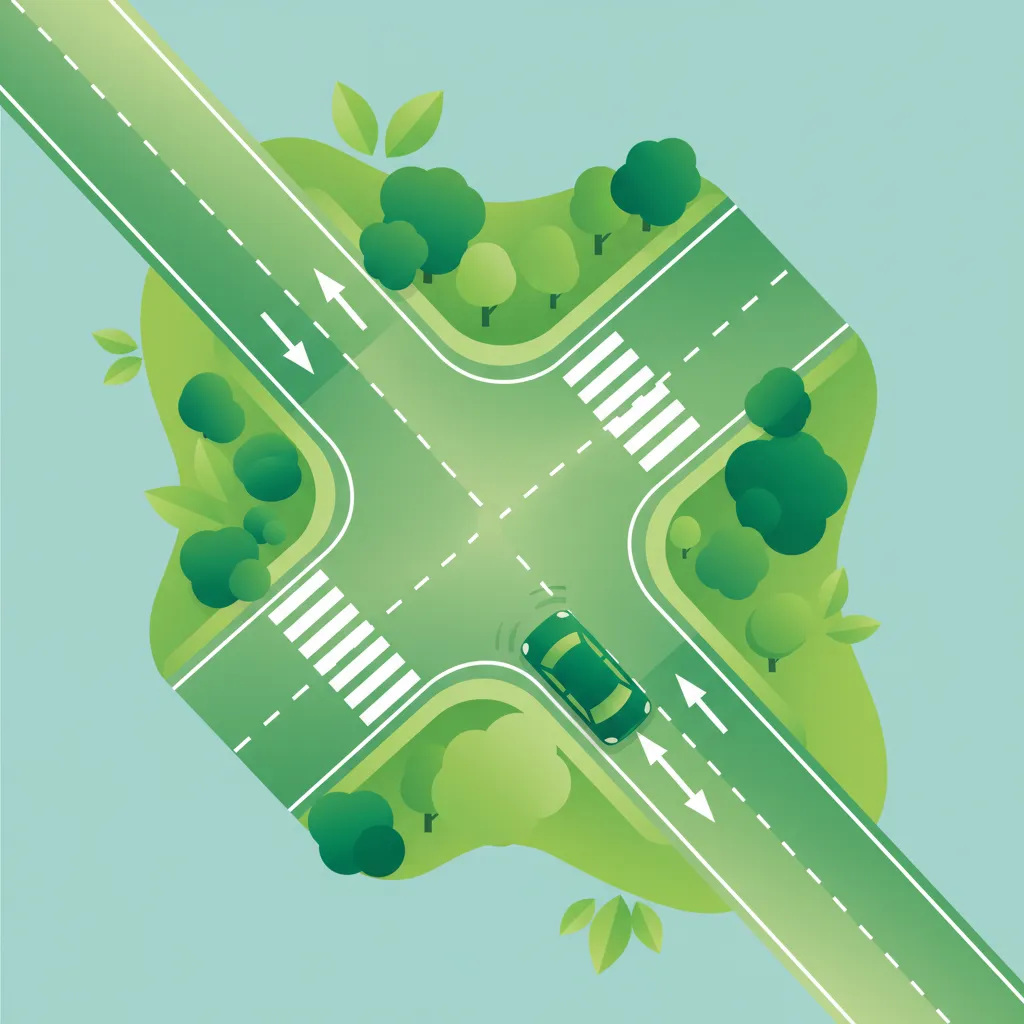 Road Surface Markings and Their Meaning lesson image