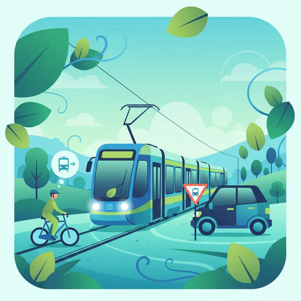 Priority at Tram Crossings (tramoversteek) lesson image