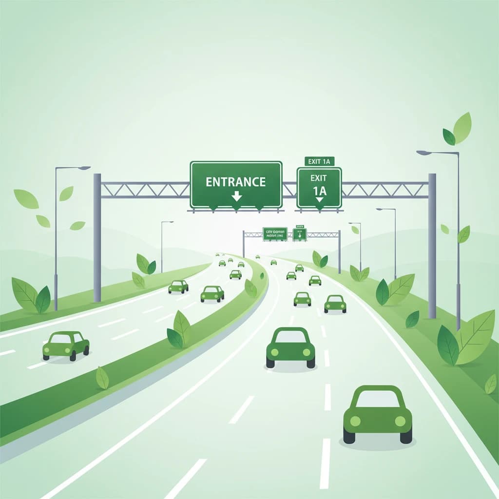 Autoweg (Expressway) Rules lesson image