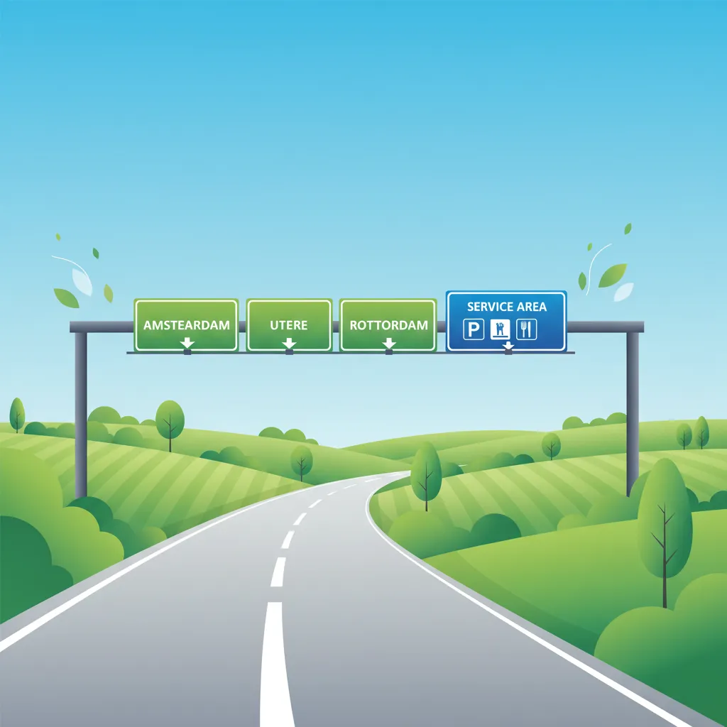 Information Signs and Directional Indicators lesson image