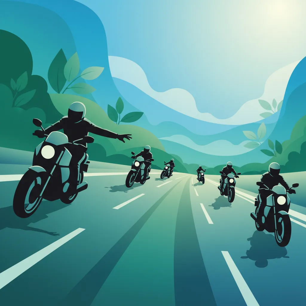 Group Riding: Formations, Signals, and Etiquette lesson image