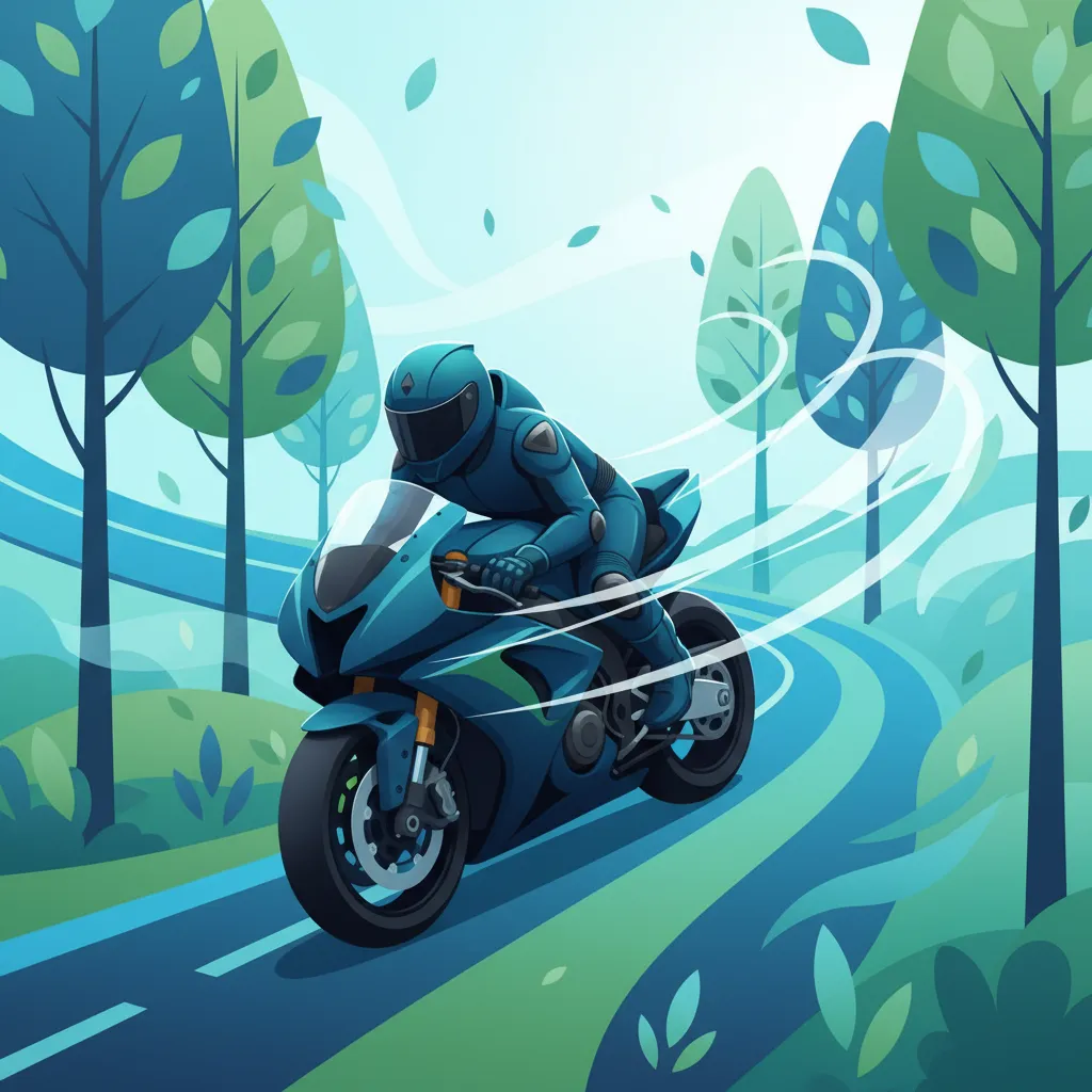 Wind Effects on Motorcycle Stability and Counter-Steering lesson image