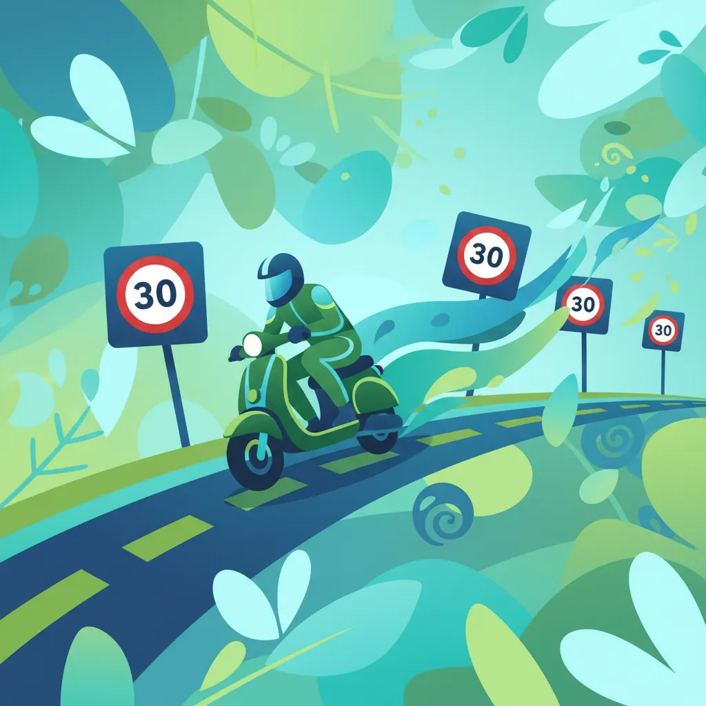 Speed Limits Specific to Mopeds lesson image