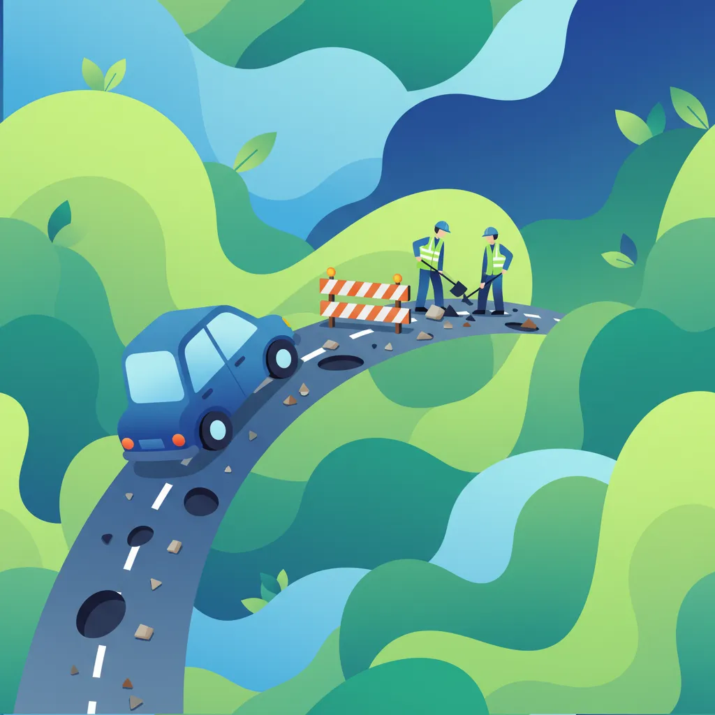 Obstacle Negotiation: Potholes, Debris, and Road Work Zones lesson image