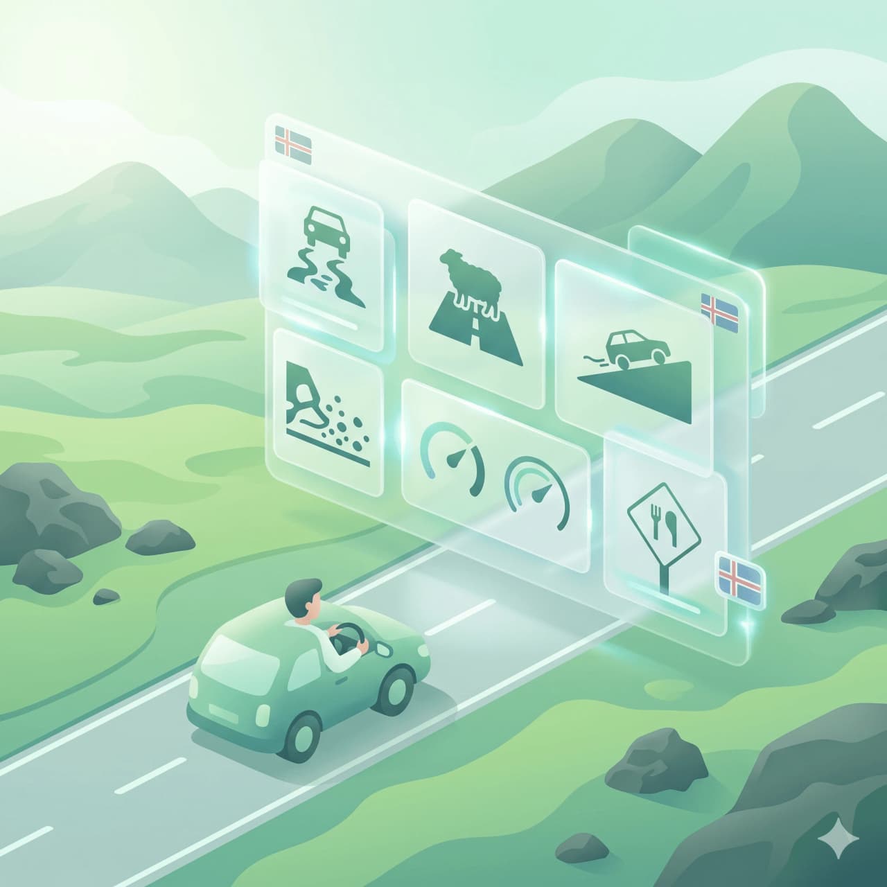 The Essential Icelandic Driving Theory Glossary: Understand Key Terms and Road Rules for Your Exam