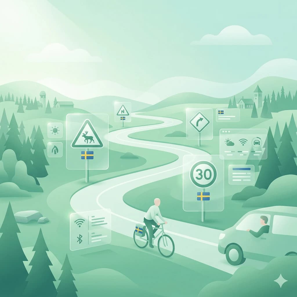 Master All Swedish Road Signs: Your Complete Guide to Meanings and Theory Test Preparation