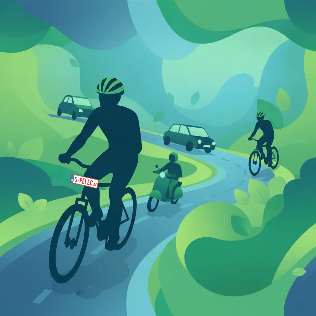 Beherrschen Sie die belgischen Regeln für Speed-Pedelecs für Ihre Theorieprüfung