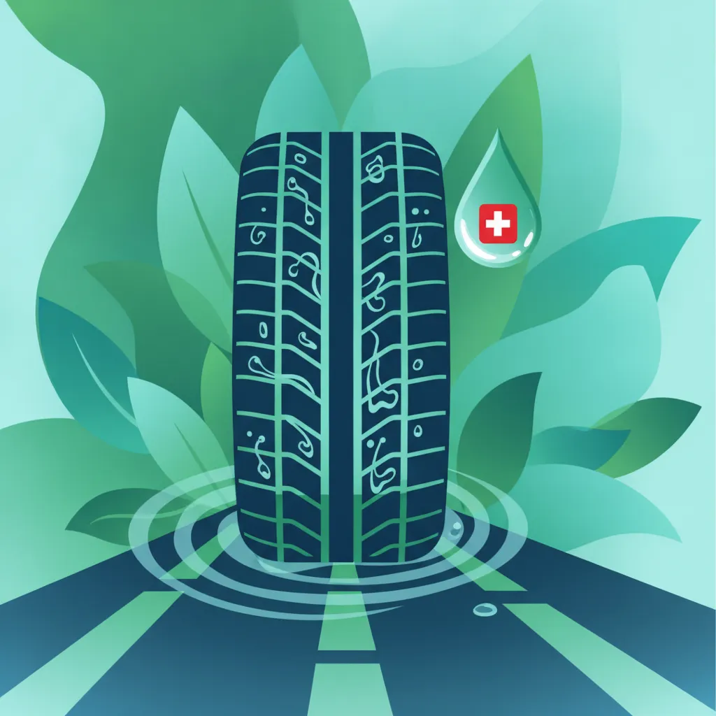 Tyre Tread, Pressure, and Grip for Swiss Driving Theory