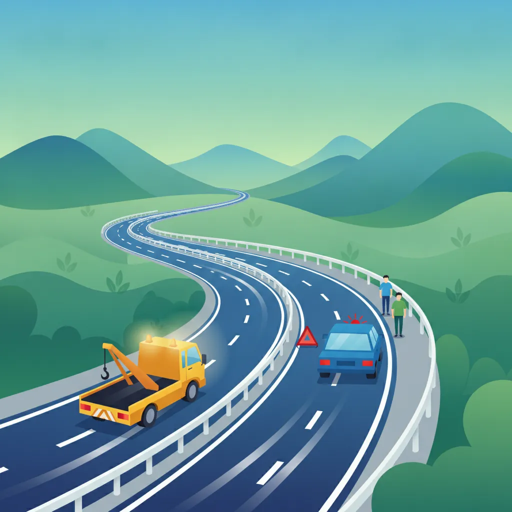 Procedury awaryjne na autostradach w Szwajcarii