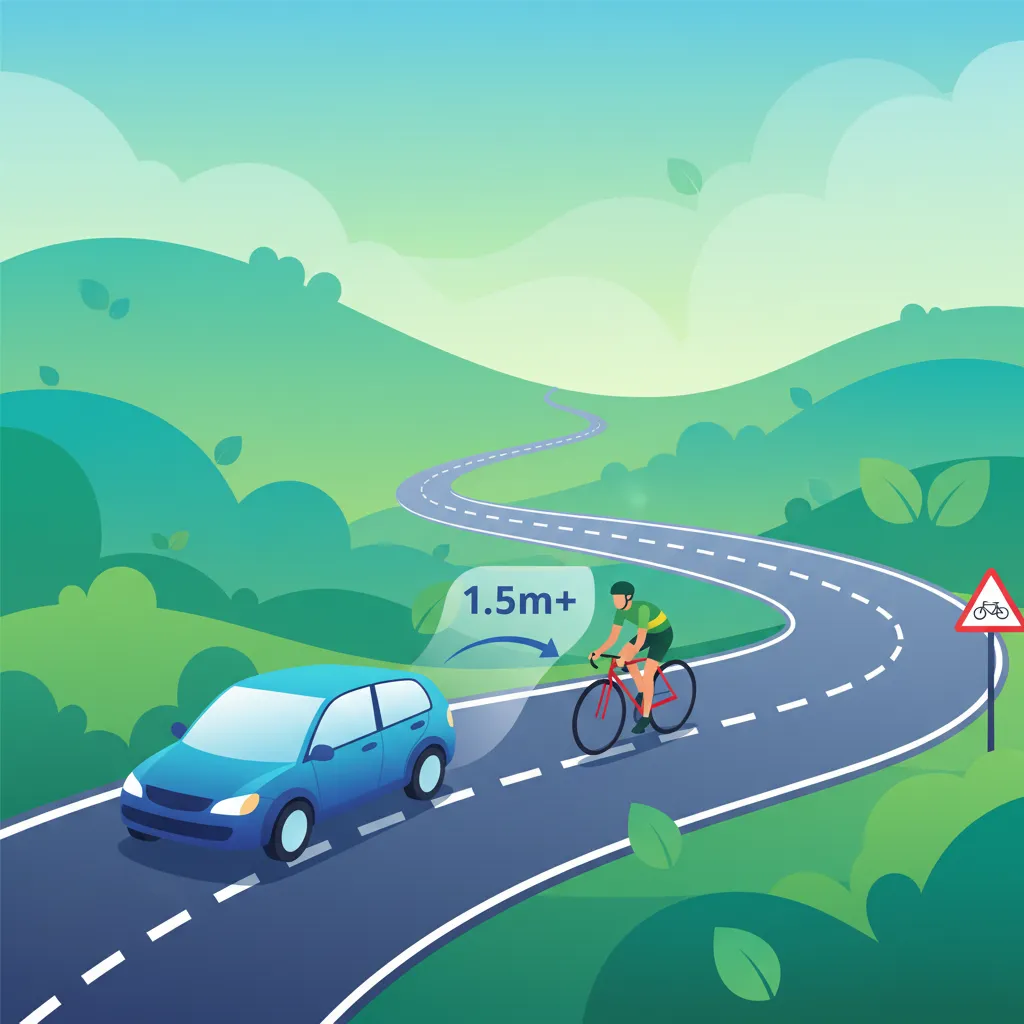 Overtaking Cyclists in Spain: Key Safety Rules