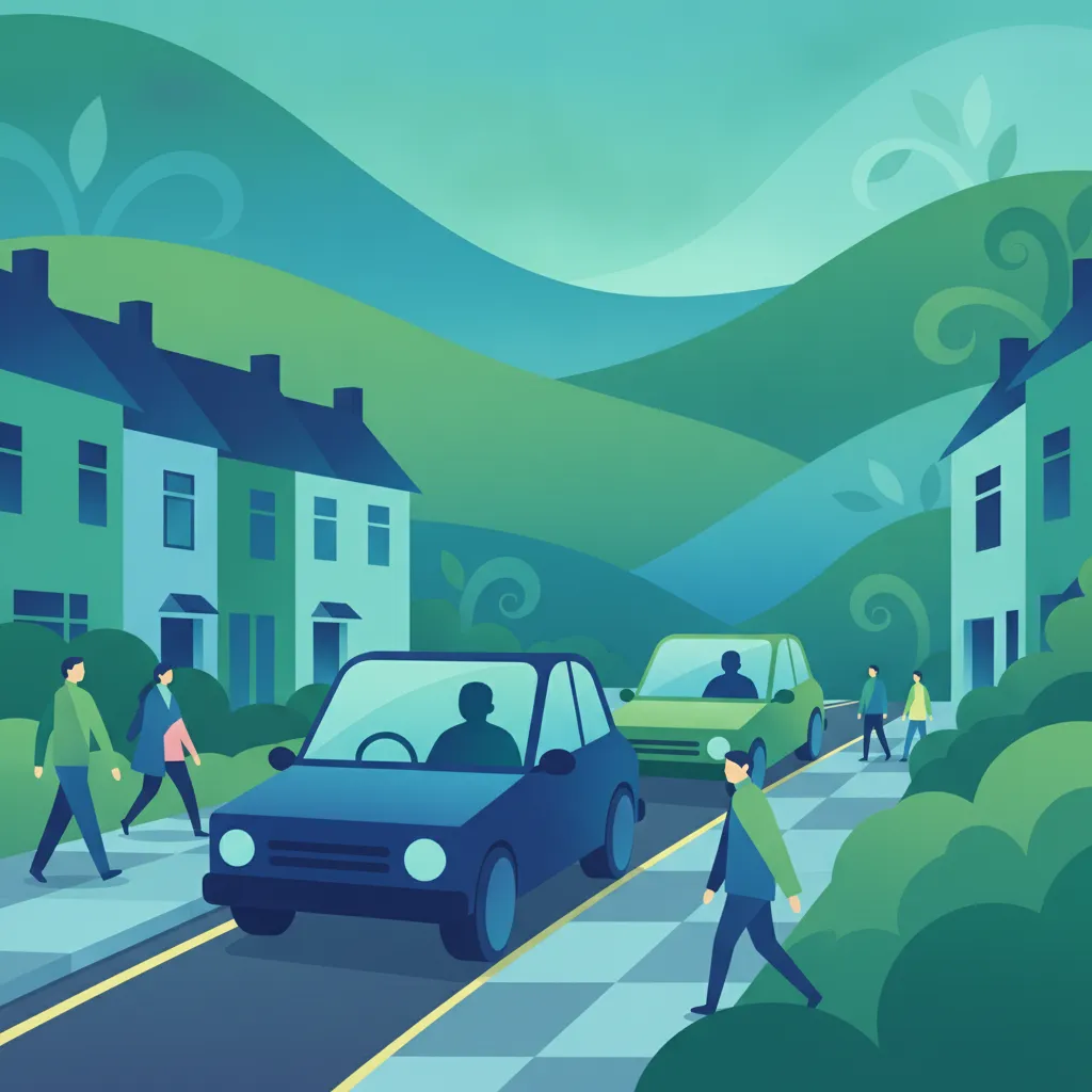 Gelbe Linien und Parkregelungen: Urteilsvermögen im realen Straßenverkehr in Großbritannien