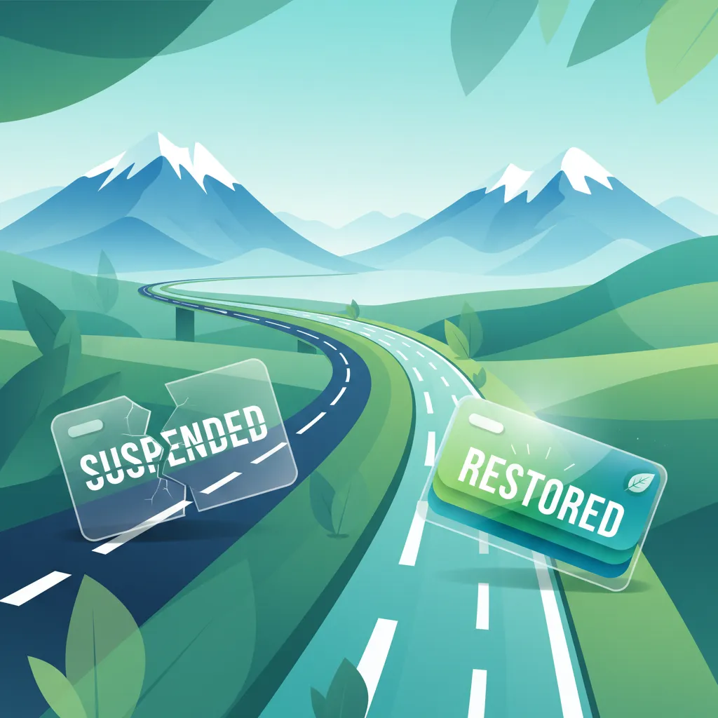 Icelandic Driving License Suspension and Restoration