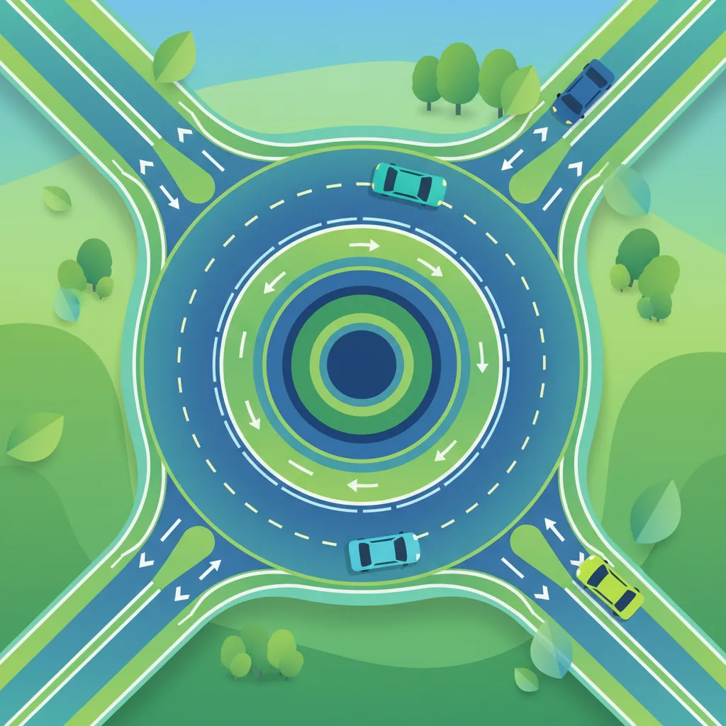 Navigating Dutch Turbo Roundabouts and Guided Lanes