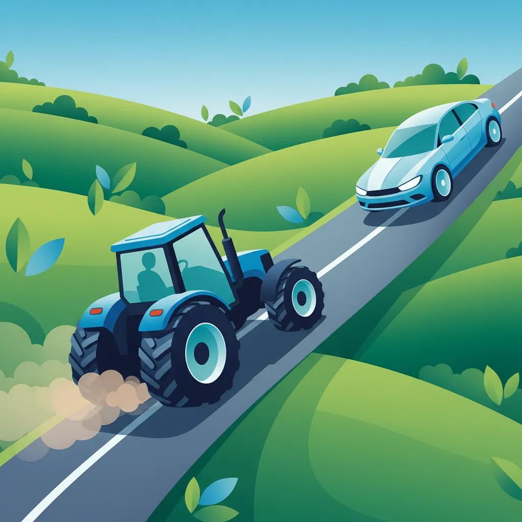 Safe Entry and Exit from Fields on Polish Roads