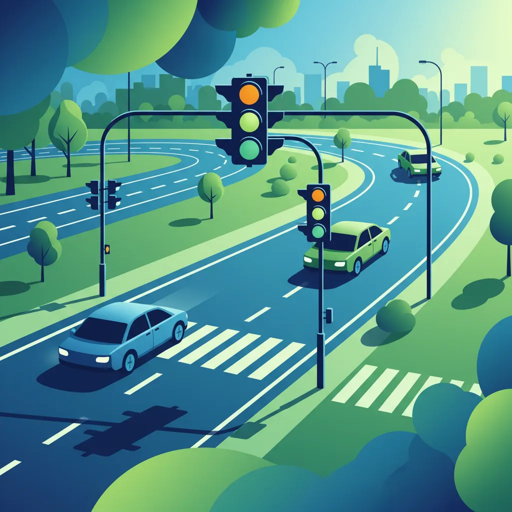 Polish Driving Theory: Advanced Traffic Lights & Priority Rules