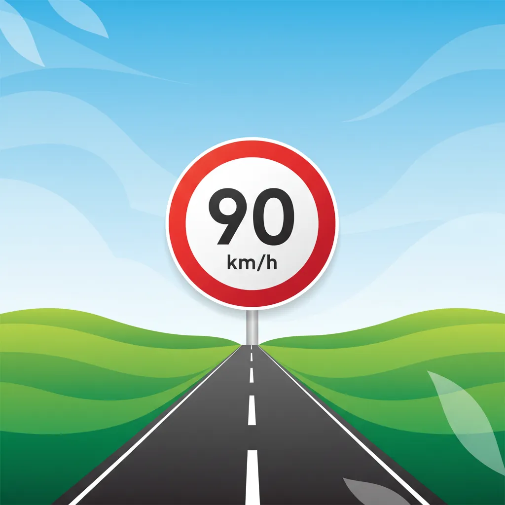 Polish Speed Limits on Rural Roads and Expressways
