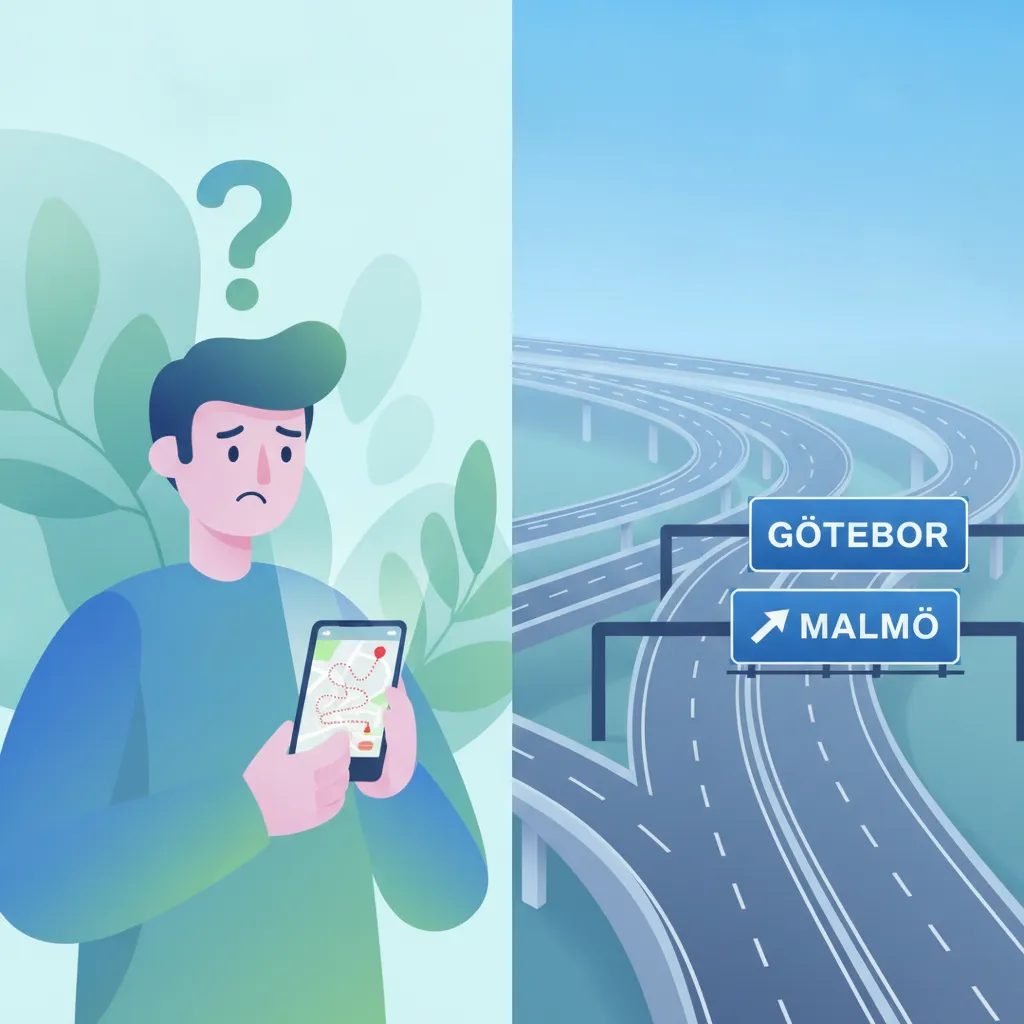Understanding Swedish Direction and Information Signs